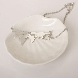 🔥2 for 1🔥 Silver Continents Necklace